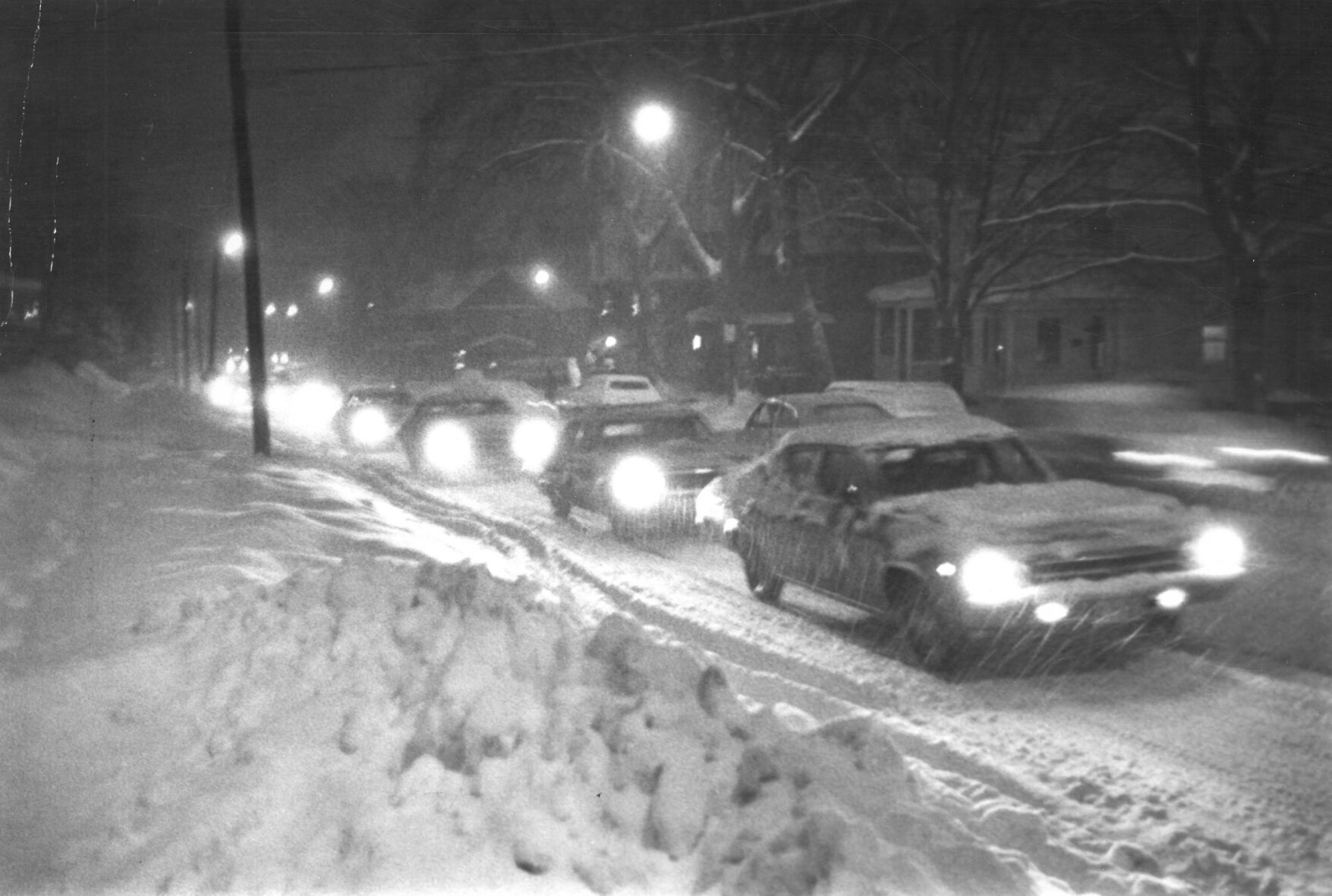 Snowy commute